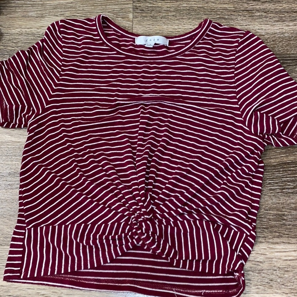 Cropped shirt